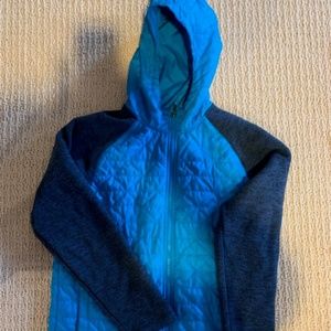 The North Face Quilted Sweater Fleece Jacket